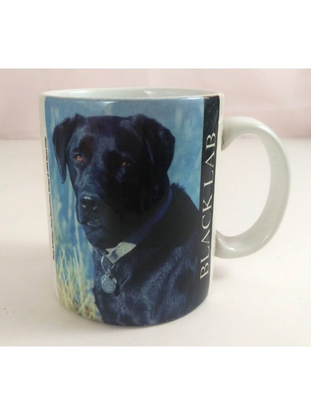 1992 Xpres Corp Black Lab Design Coffee Cup Mug